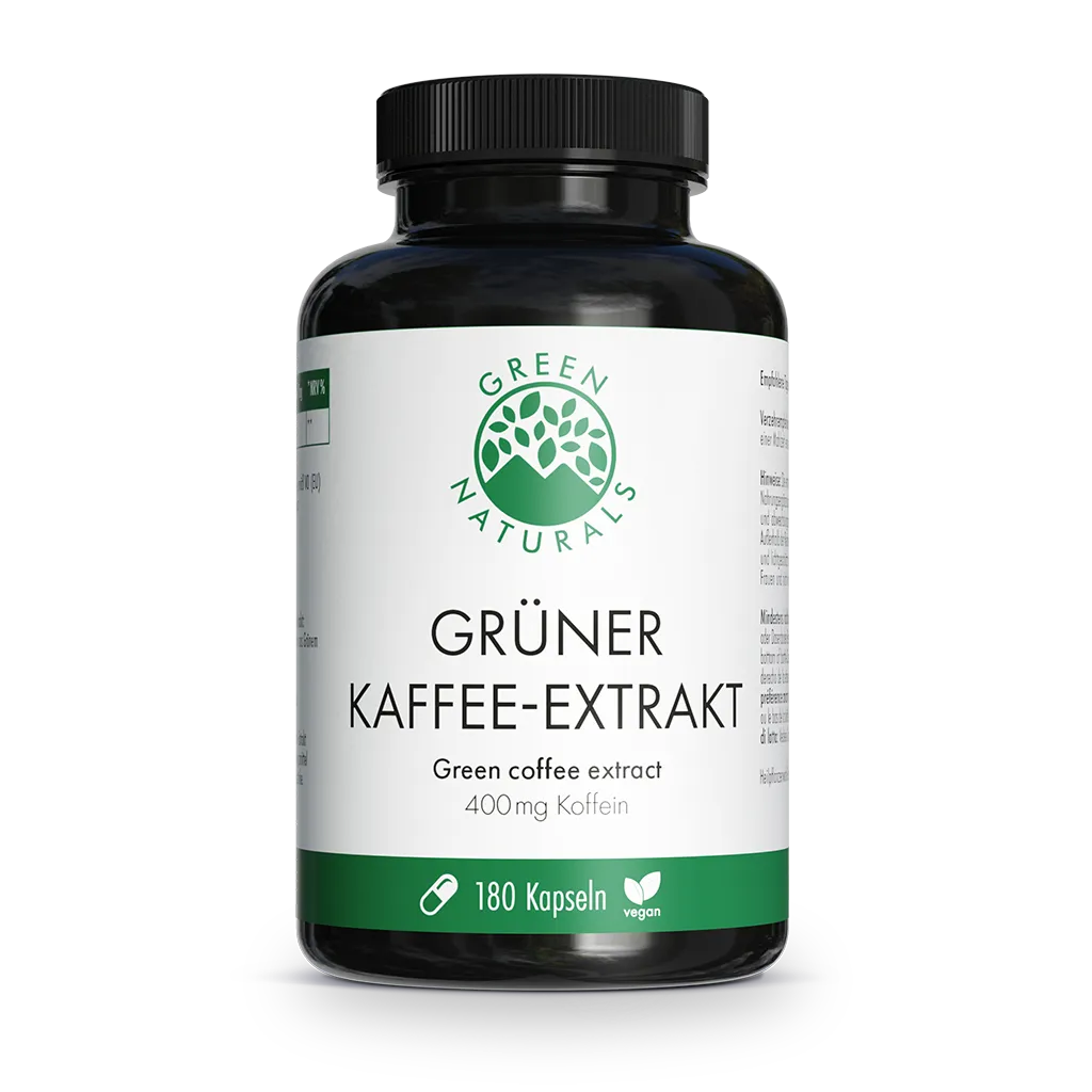Grüner Kaffee (Natürliches Koffein)