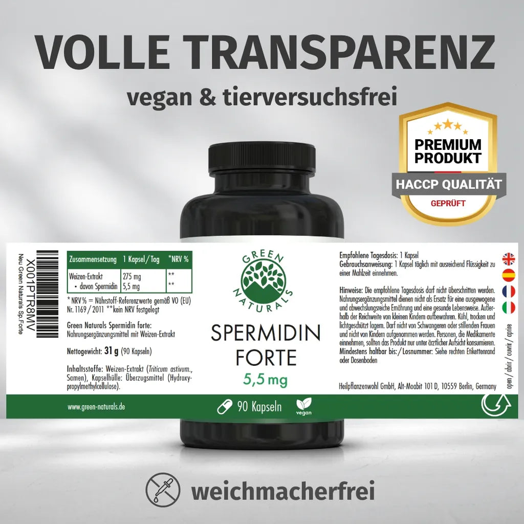 Spermidin forte 5,5 mg