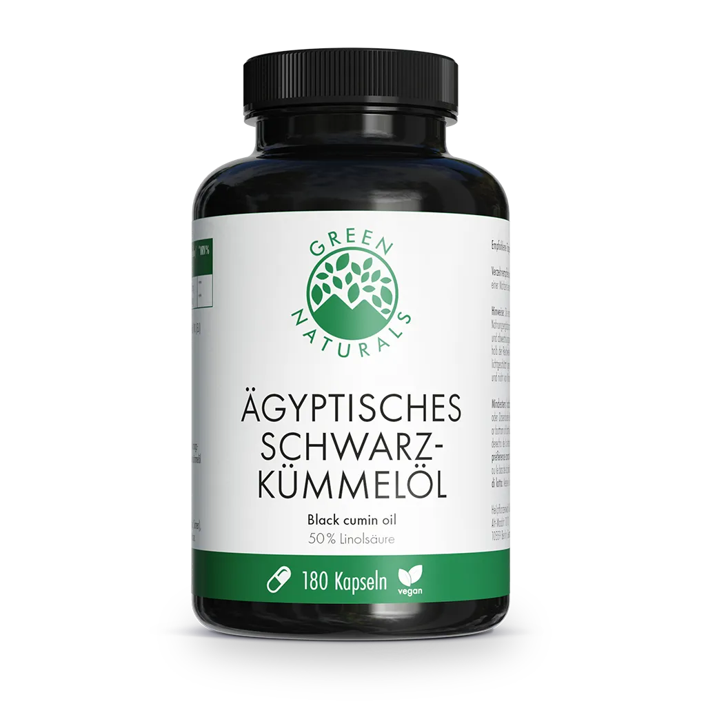 Schwarzkümmelöl Kapseln mit 1.500 mg