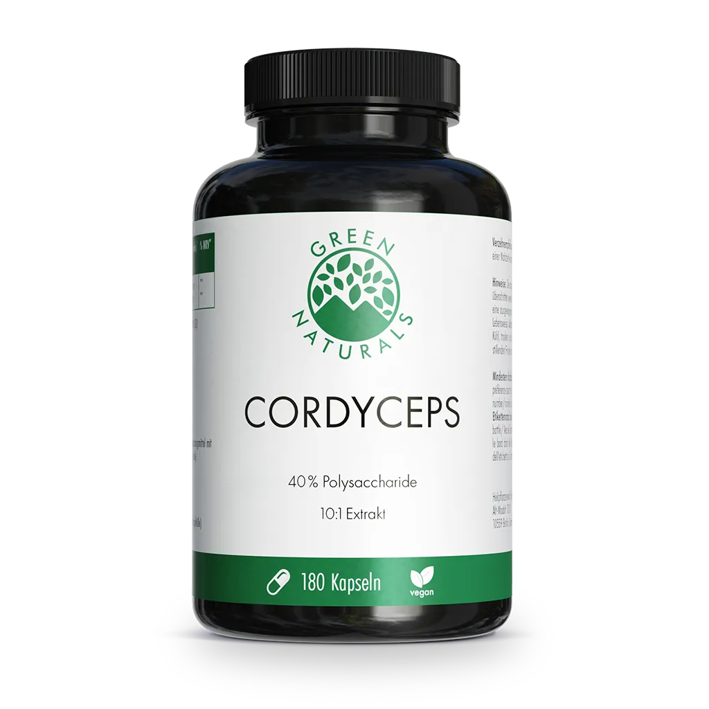 Capsule di Cordyceps (40% polisaccaridi)