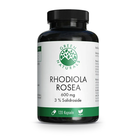 Rhodiola Rosea 600 mg (Rosenwurz Kapseln)