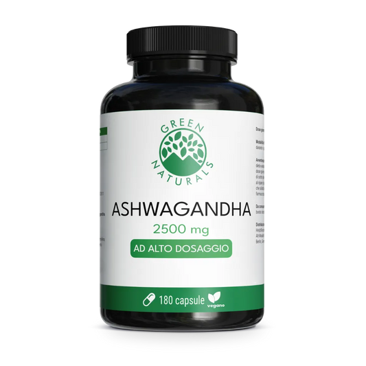 Ashwagandha Capsule 2.500 mg - 180 Capsule Immagine prodotto