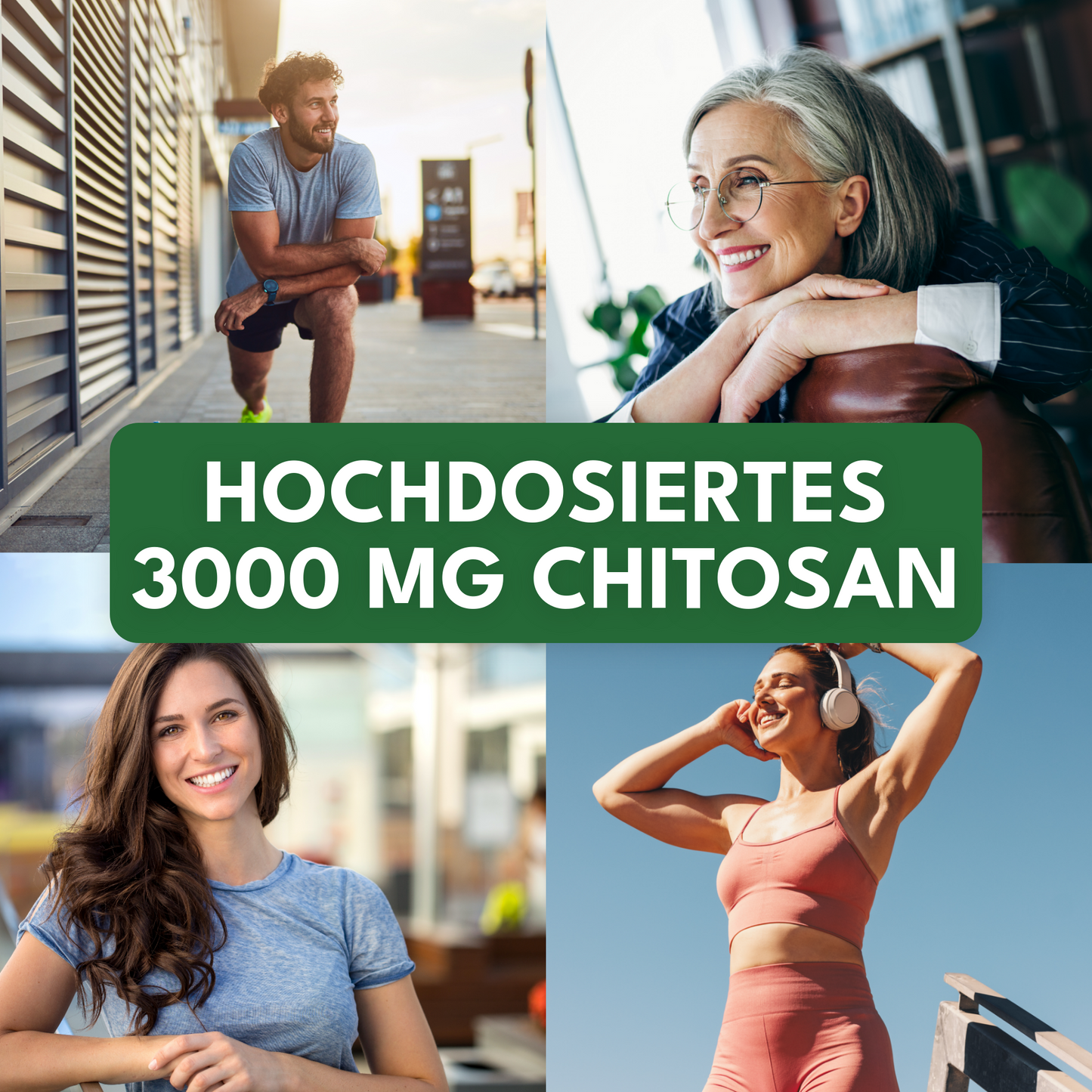 Chitosan Kapseln • 3000 mg • Premium Qualität