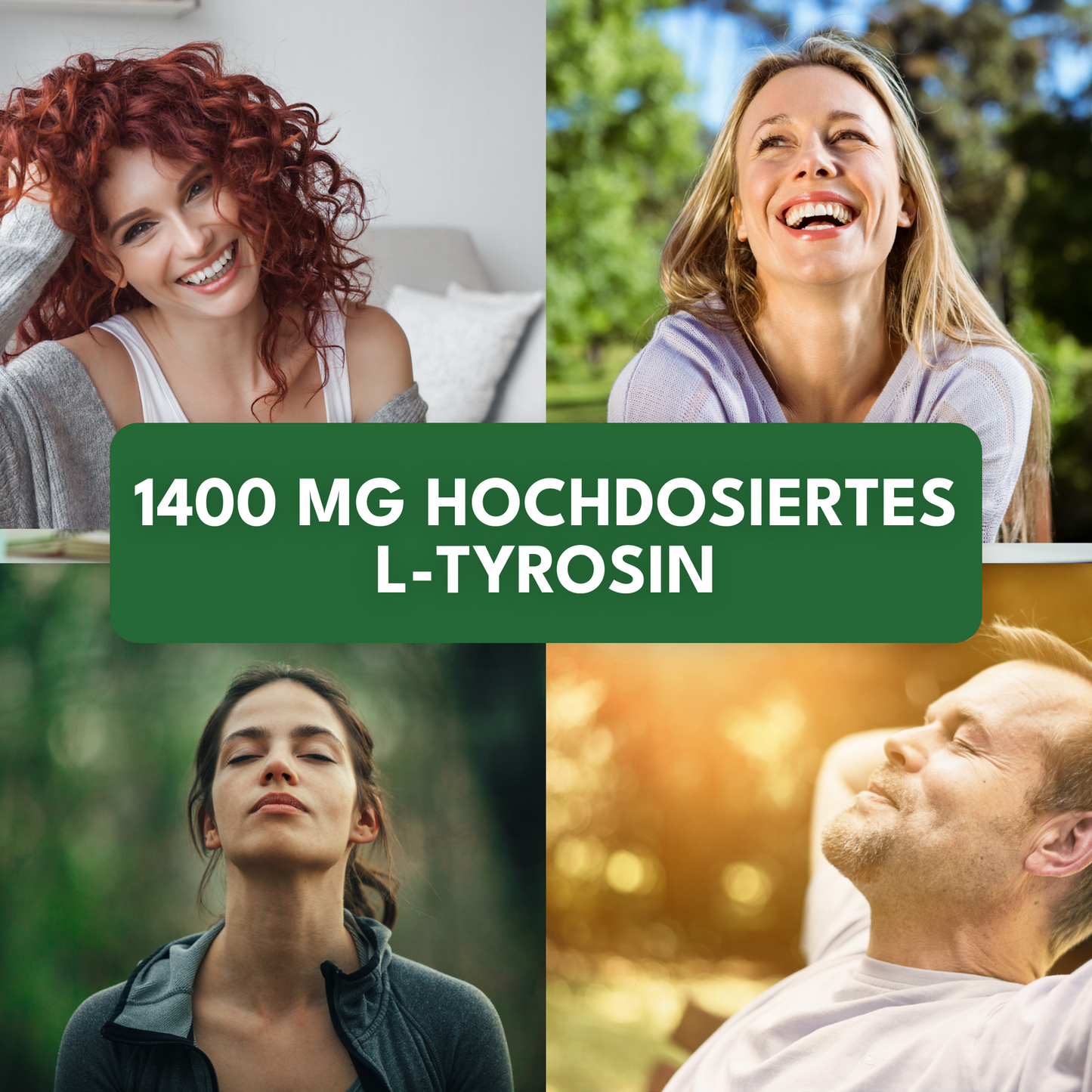 L-Tyrosin Kapseln • 700 mg • Hochreine Aminosäure