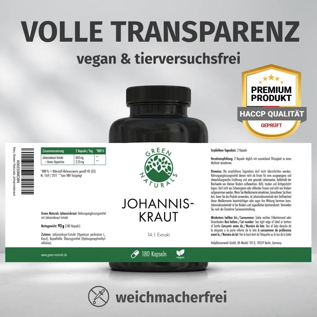 Johanniskraut Kapseln