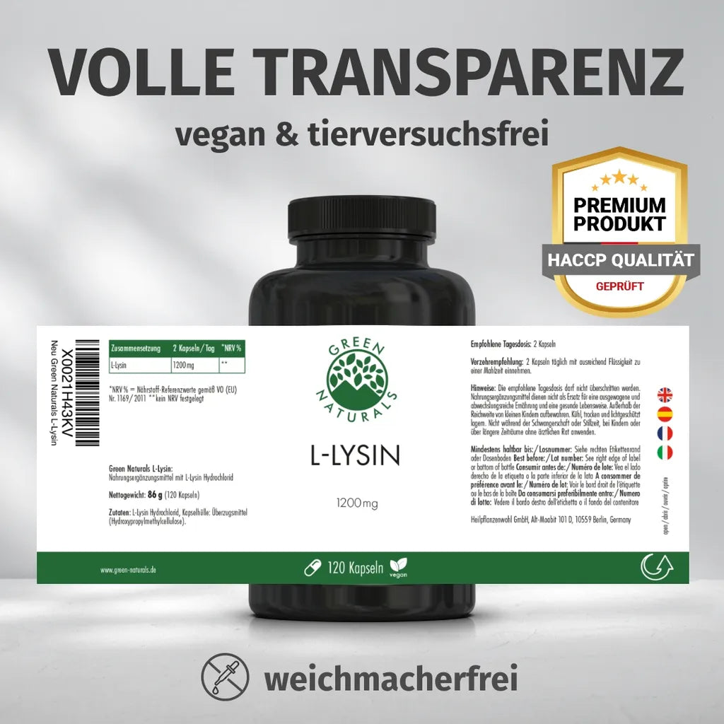 L-Lysin (1.200 mg)