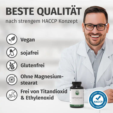 Nattokinase von Green Naturals - Hergestellt in Deutschland