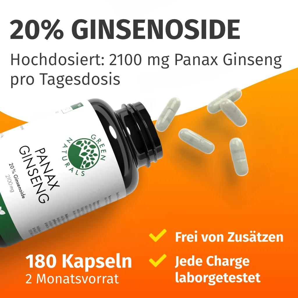 Panax Ginseng (20% Ginsenoside)