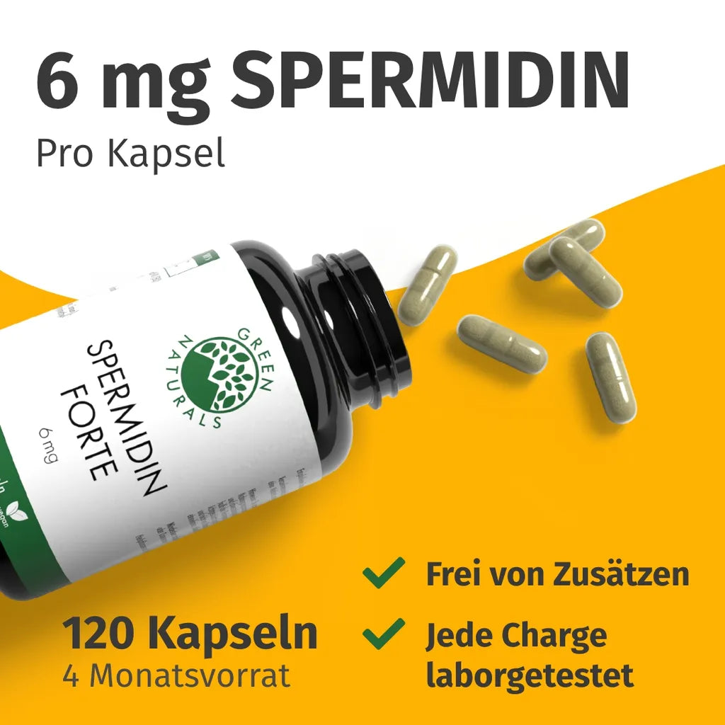 Spermidin ultra forte 6 mg