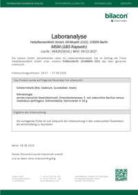 Laboranalyse MSM Charge 084252301G