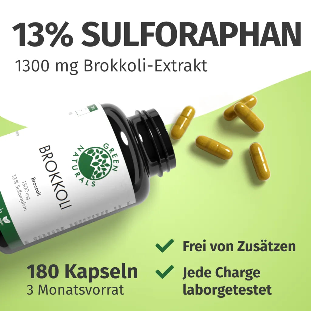 Brokkoli Kapseln (Sulforaphan)