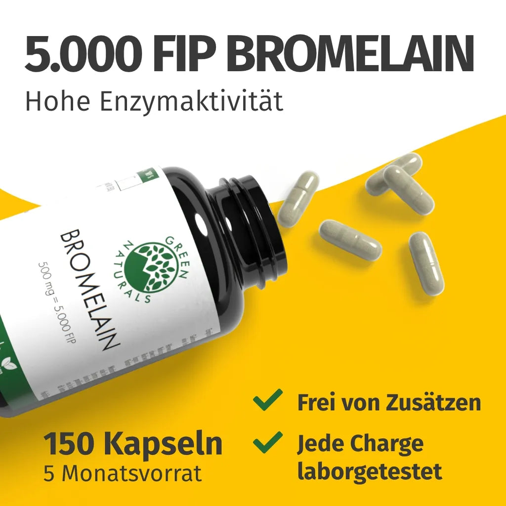 Bromelina 5.000 FIP / 2.500 GDU