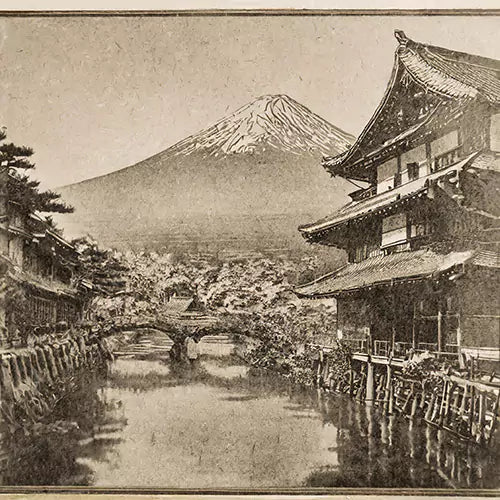 altes Foto von Japan