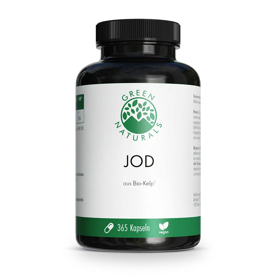 Cápsulas de yodo • 200 µg • de kelp orgánico