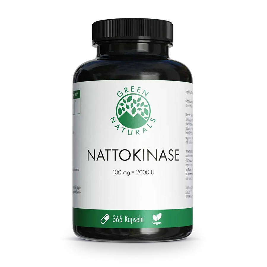 Gélules de nattokinase • 2 000 FU • 20 000 U/g