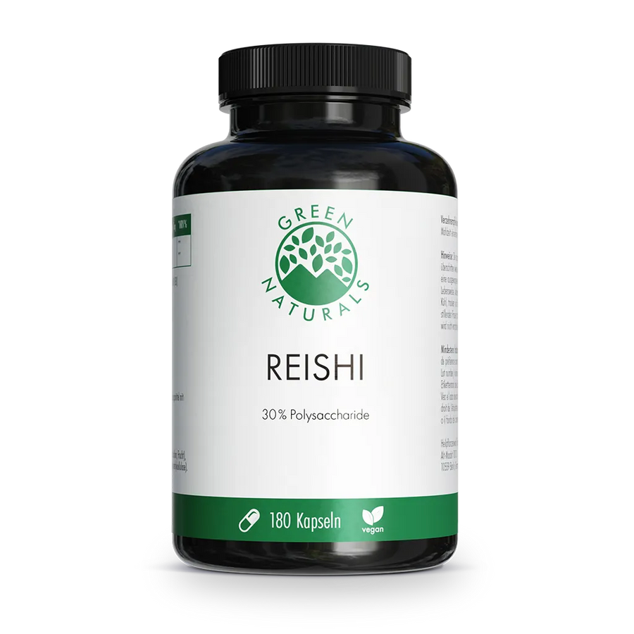 Cápsulas de Reishi • 1.100 mg • 30 % de polisacáridos