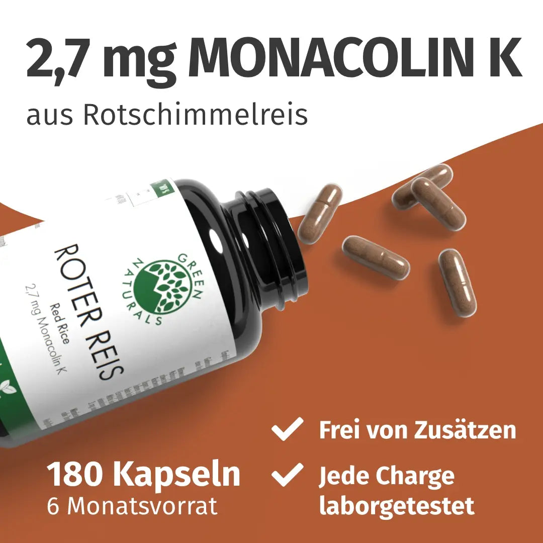 Roter Reis - mit Monacolin K
