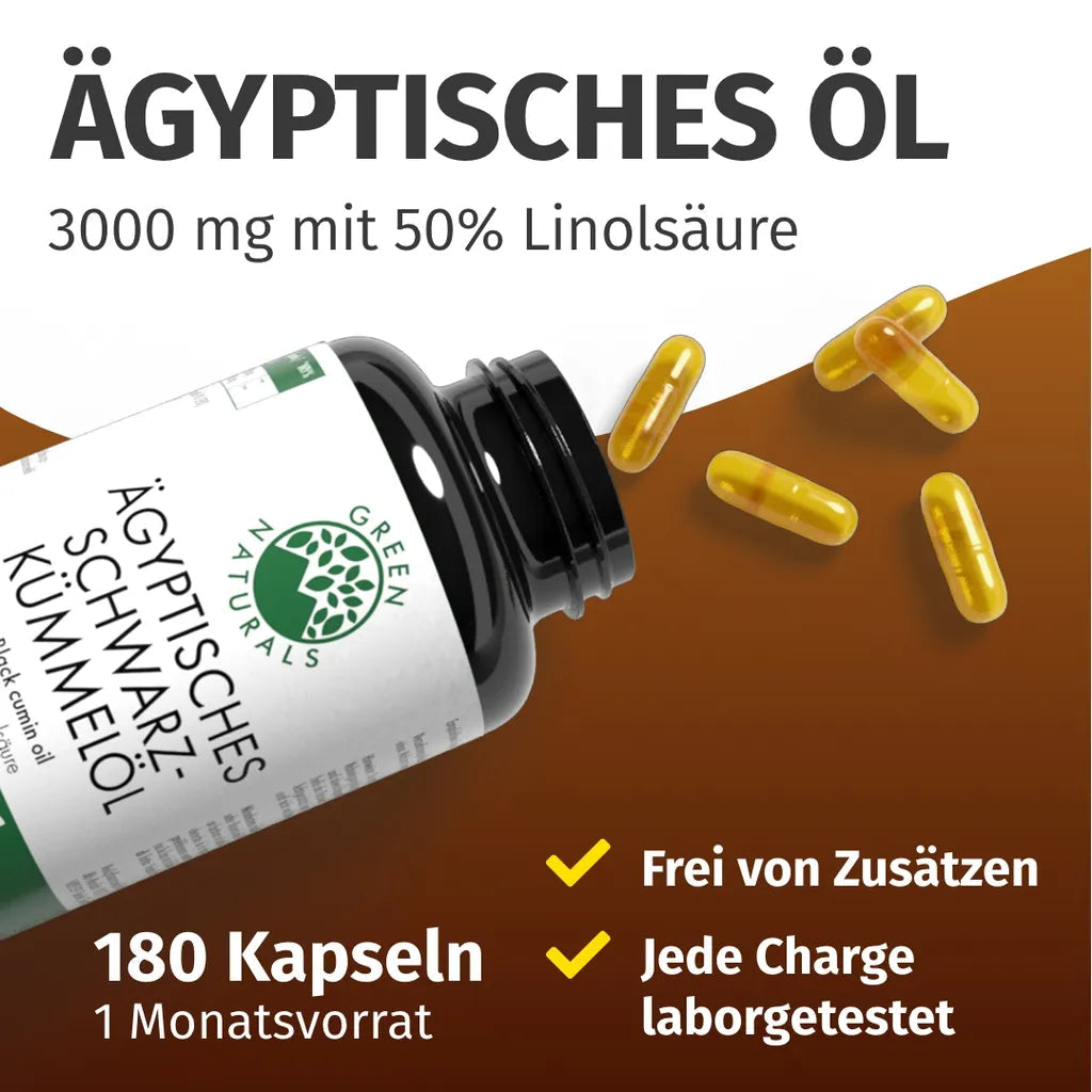 Schwarzkümmelöl (1500 mg)