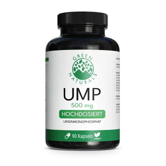 Uridinmonophosphat Kapseln - 500 mg UMP aus Fermentation | 90 Kapseln Produktbild