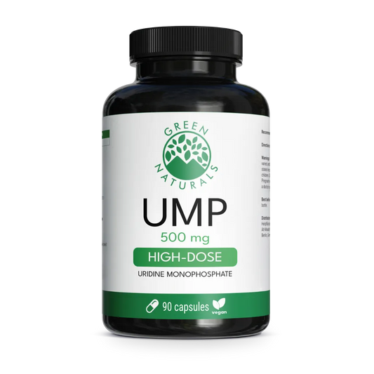 Uridine Monophosphate Capsules - 500 mg UMP from Fermentation | 90 Capsules Packshot