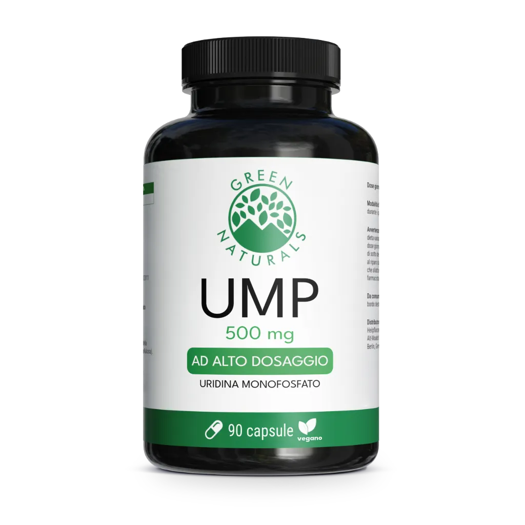 Uridina monofosfato capsule - 500 mg di UMP da fermentazione | 90 capsule Immagine prodotto