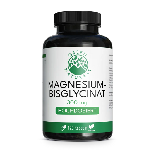 Magnesiumbisglycinat Kapseln - 2128 mg Chelat mit 300 mg Magnesium | 120 Kapseln Produktbild