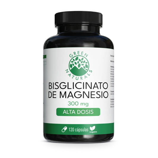 Bisglicinato de magnesio cápsulas - 2128 mg de quelato con 300 mg de magnesio | 120 cápsulas Imagen de producto