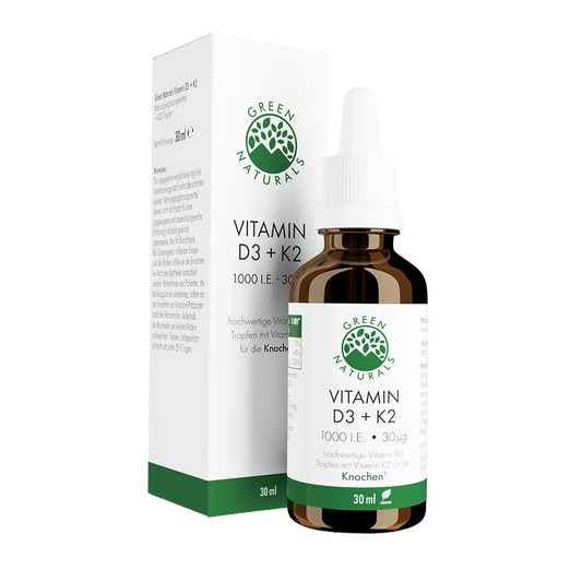 Vitamin D3 K2 Tropfen mit K2VITAL® - 1000 I.E. D3 + 30 µg K2 + Vitamin E | 30 ml Produktbild