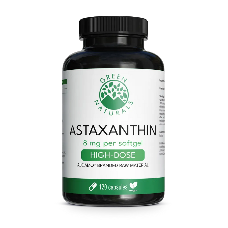 Astaxanthin Capsules • 8 mg • Algamo® Brand Raw Material