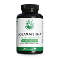 Capsule di Astaxantina • 8 mg • Materia prima del marchio Algamo®