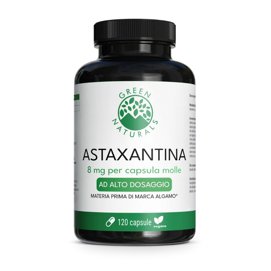 Capsule di Astaxantina • 8 mg • Materia prima del marchio Algamo® Immagine prodotto