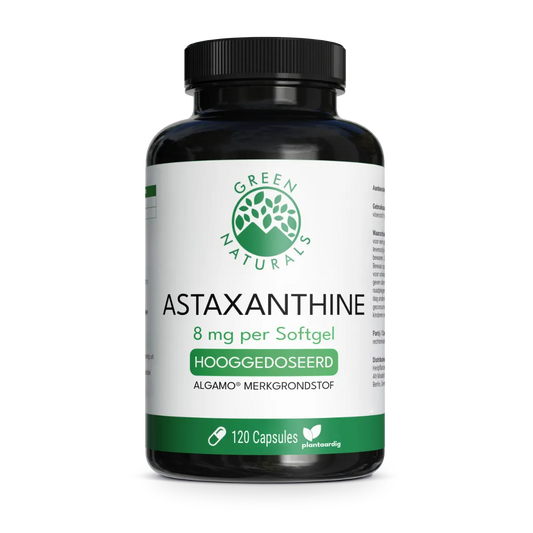 Astaxanthine Capsules • 8 mg • Algamo® Merkgrondstof Productfoto