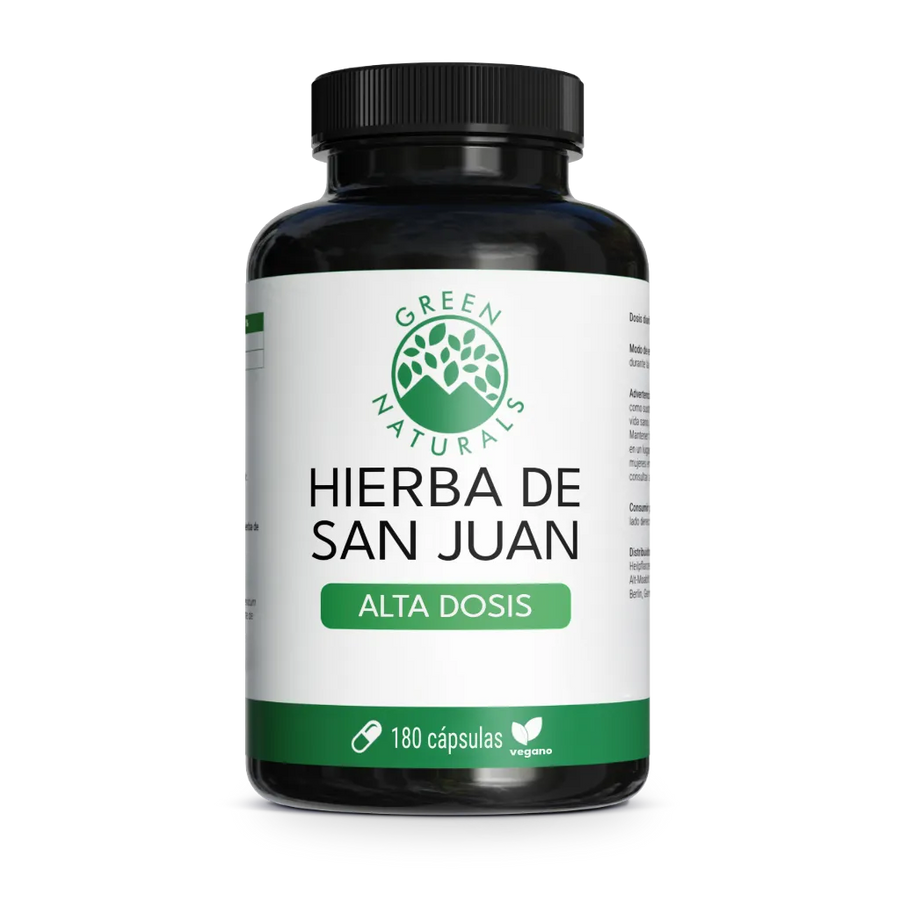 Cápsulas de hierba de San Juan - 850 mg extracto (14:1) | 180 cápsulas