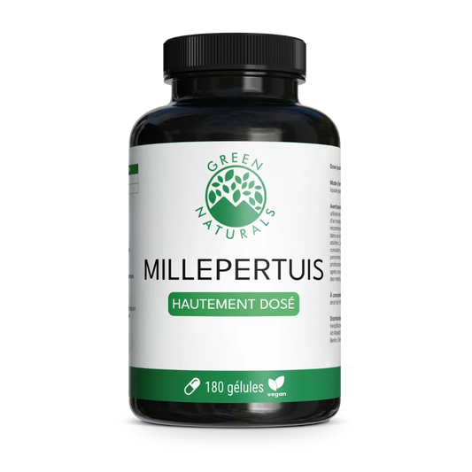 Gélules de millepertuis - 850 mg d'extrait (14:1) | 180 gélules Visuel produit