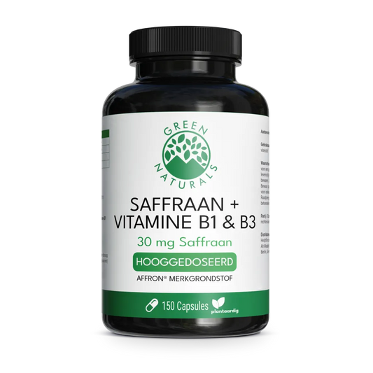 Saffraan capsules met Affron® - 30 mg extract | 150 capsules Productfoto