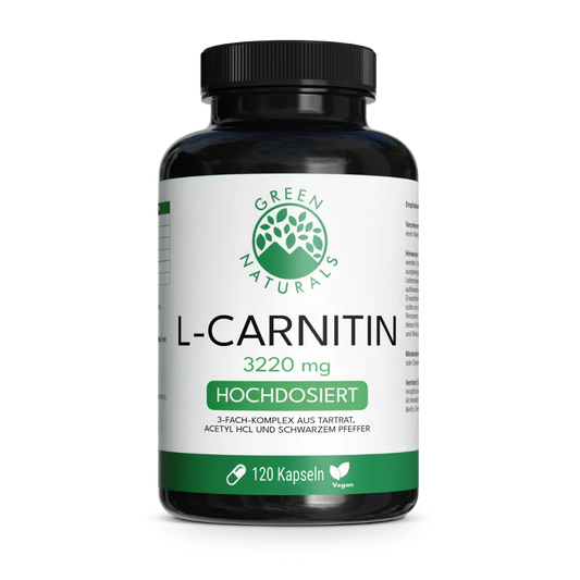 L-Carnitin Komplex - 3220 mg mit 2184 mg L-Carnitin | 120 Kapseln Produktbild