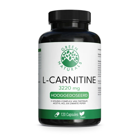 L-carnitine complex - 3220 mg met 2184 mg L-carnitine | 120 capsules Productfoto