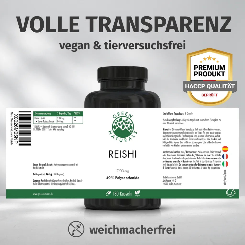 Reishi - 40% Polysaccharide