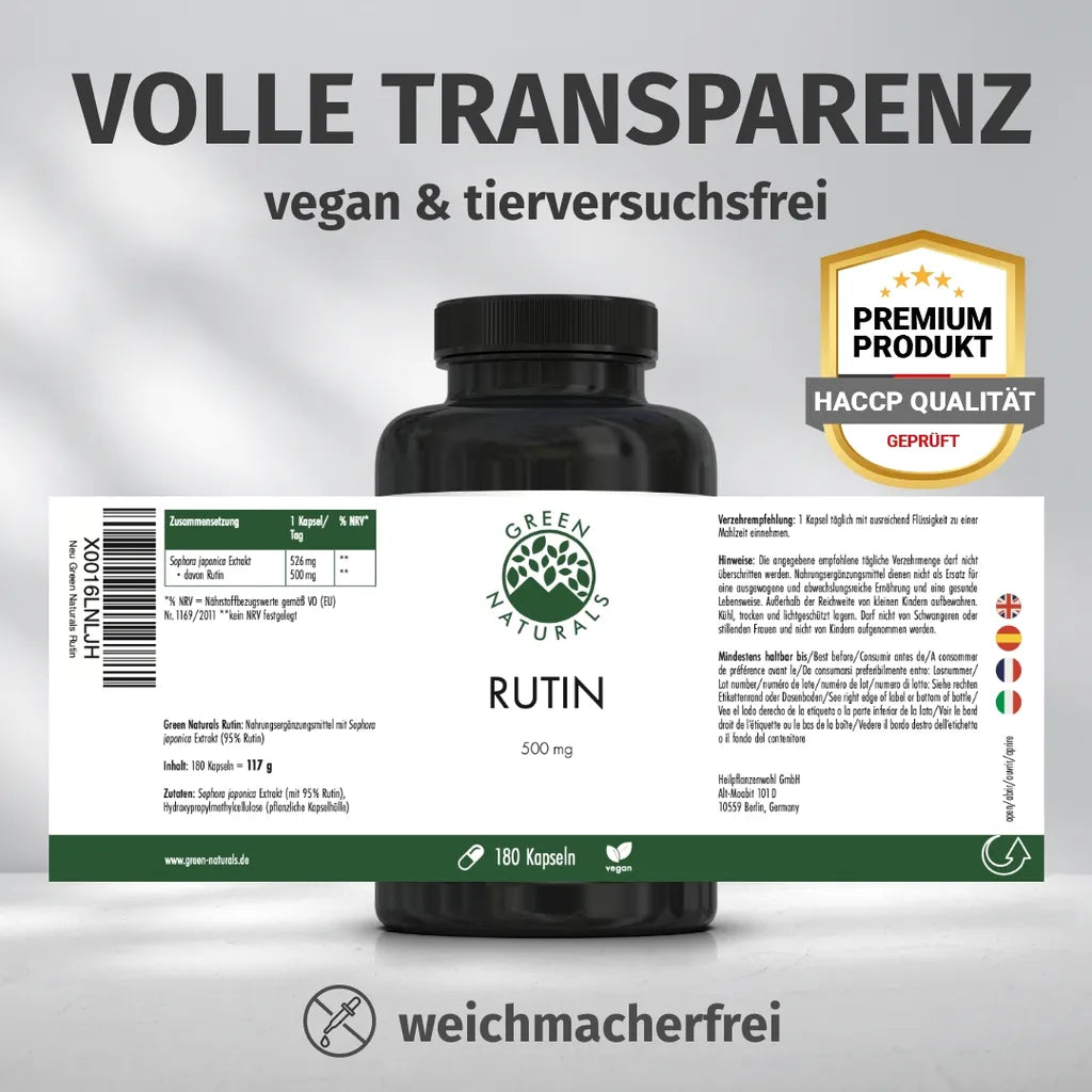 Rutin Kapseln (500 mg)